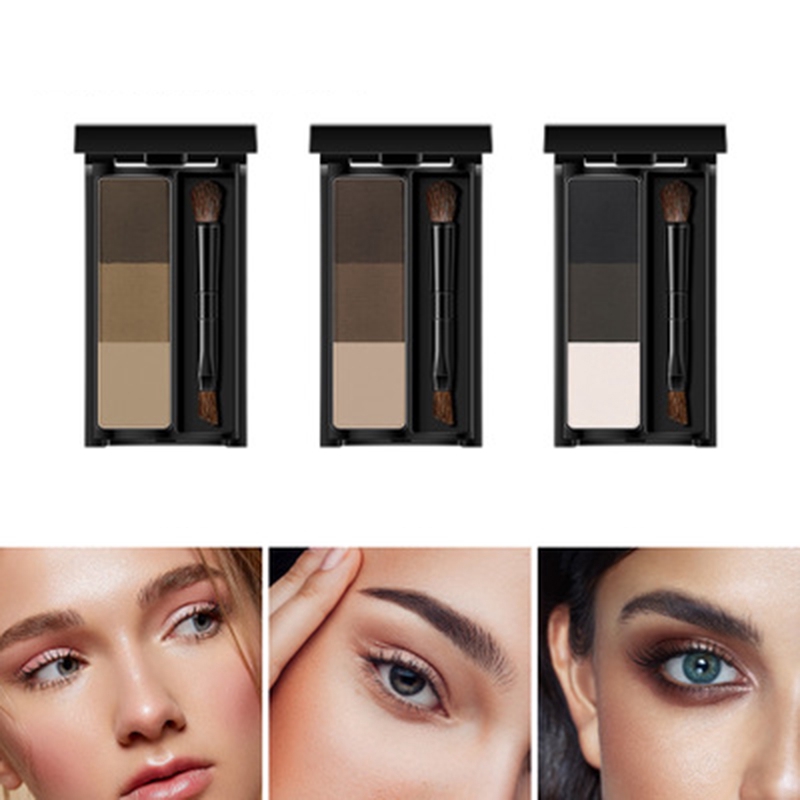 [Hàng mới về] Hộp phấn kẻ lông mày 3 màu BANXEER kháng nước lâu trôi | BigBuy360 - bigbuy360.vn