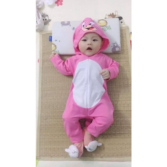 Bodu thú chuột jerry hồng cho bé từ 4-18kg