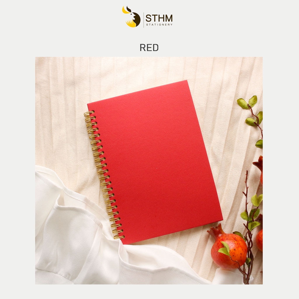 SỔ BÌA TRƠN CAO CẤP - MÀU COLOR BLOCK - A5 - STHM Stationery