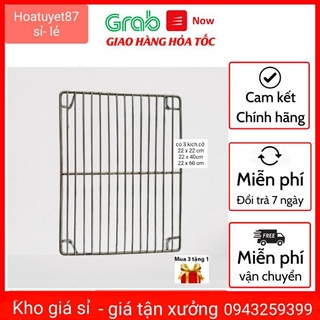 Vỉ nướng vuông inox 304 có chân