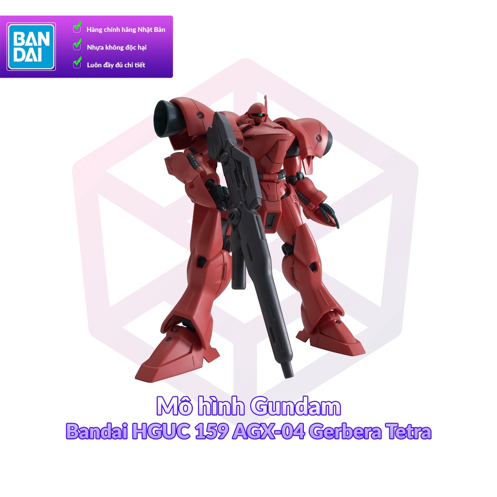 Mô hình Gundam Bandai HGUC 159 AGX-04 Gerbera Tetra 1/144 Gundam 0083 [GDB] [BHG]