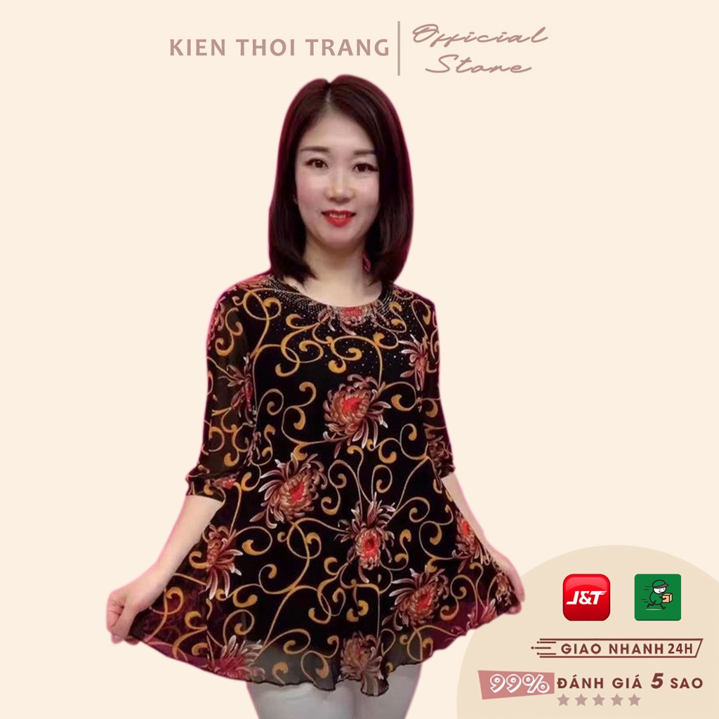 Áo kiểu nữ chất liệu Đũi Tơ form dáng thoải mái dễ mix đồ - Mặc như không mặc ( Mã G1 )