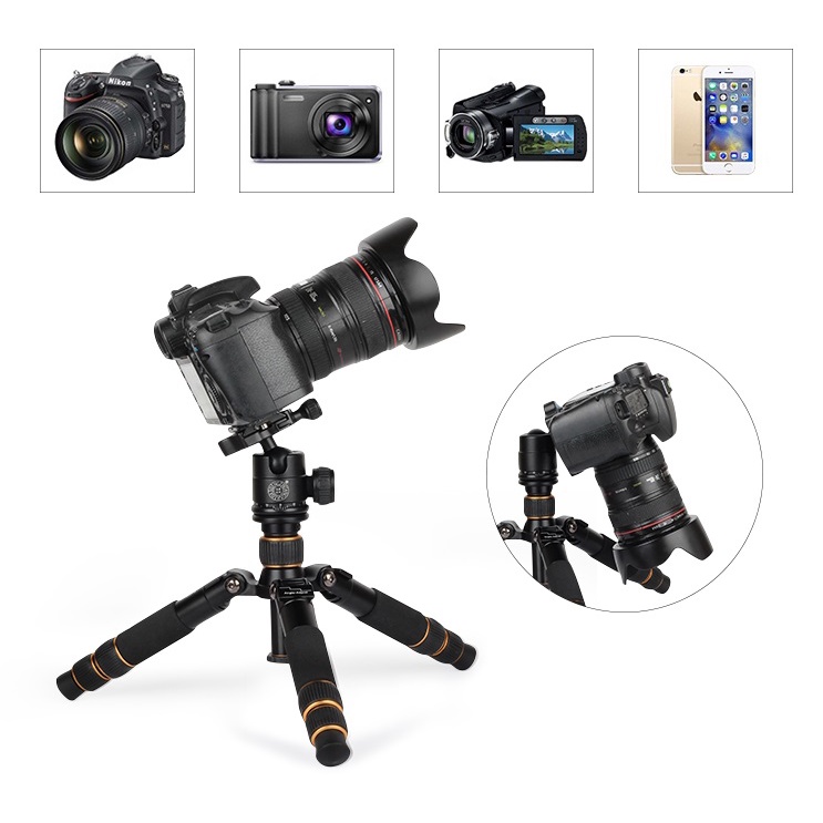 Chân máy ảnh Tripod Beike QZSD-166A