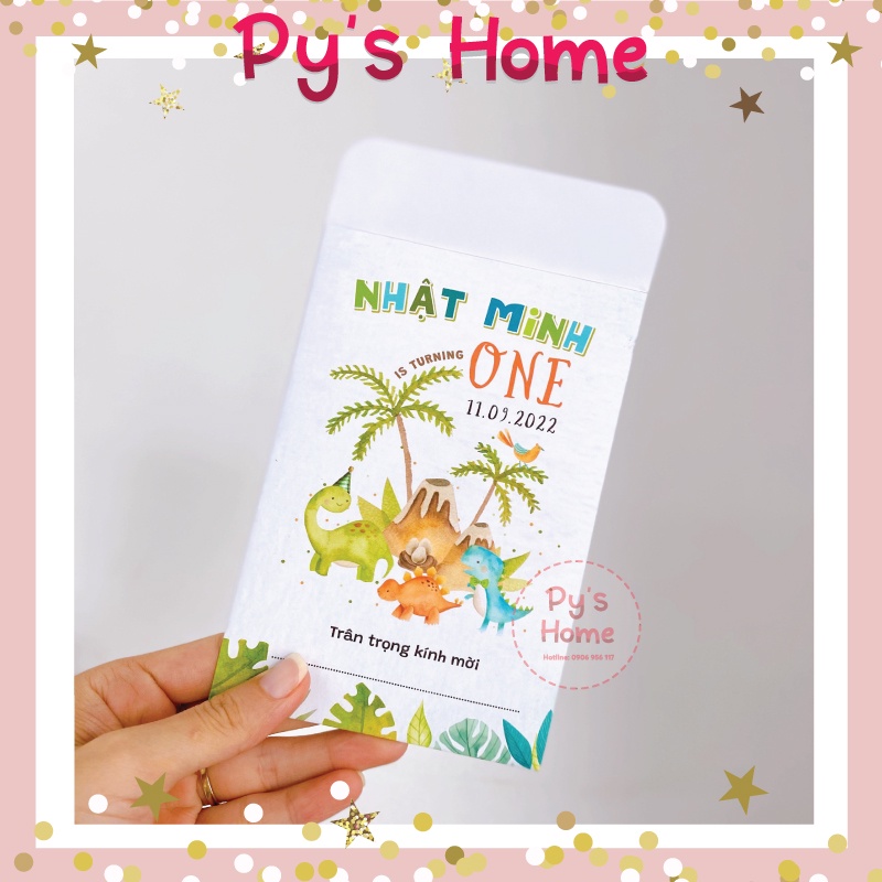 THIỆP THÔI NÔI - SINH NHẬT BÉ TRAI  - GIÁ 1 THIỆP