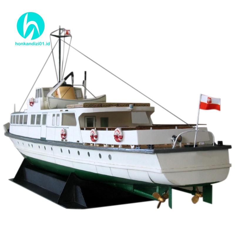 Bộ Đồ Chơi Lắp Ráp Tàu Thủy 3d Tỉ Lệ 1: 100 Tự Làm