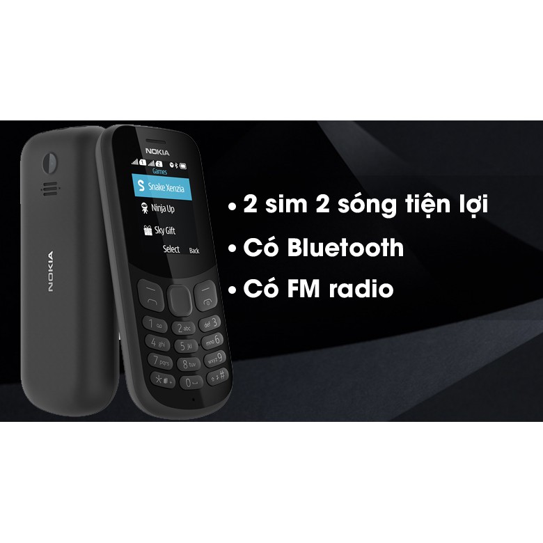 Điện Thoại Nokia 130 Dual Sim 2017 cũ Bảo hành 6 tháng