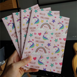 8 quyển vở A5 Hello UNICORN siêu đẹp