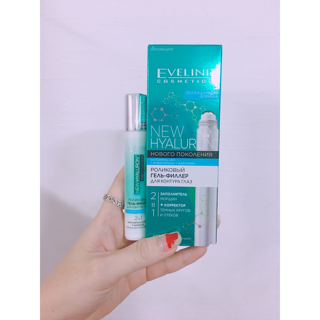 Bút lăn mắt Eveline Cosmetic New Hyaluron 15ml