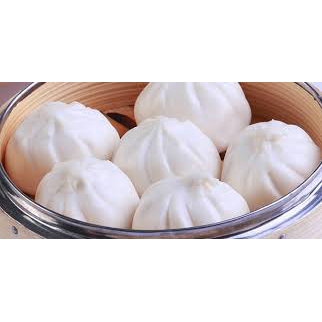 Bánh bao chay trắng Malai loại 40 cái/gói