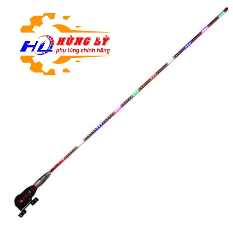 led ăng ten 7 màu 12v-24v dài 1m {test video} điện dùng chung