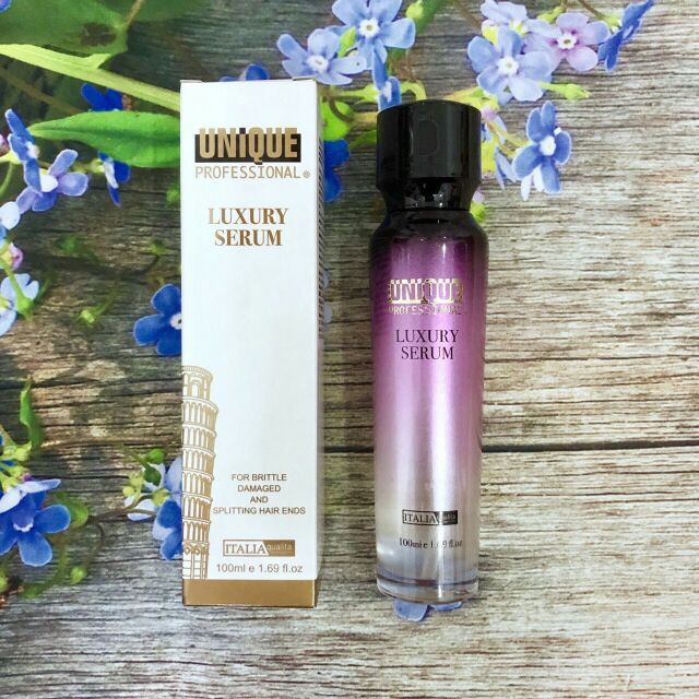 Tinh dầu dưỡng tóc cao cấp UNIQUE LUXURY SERUM ARGAN OIL 100ml