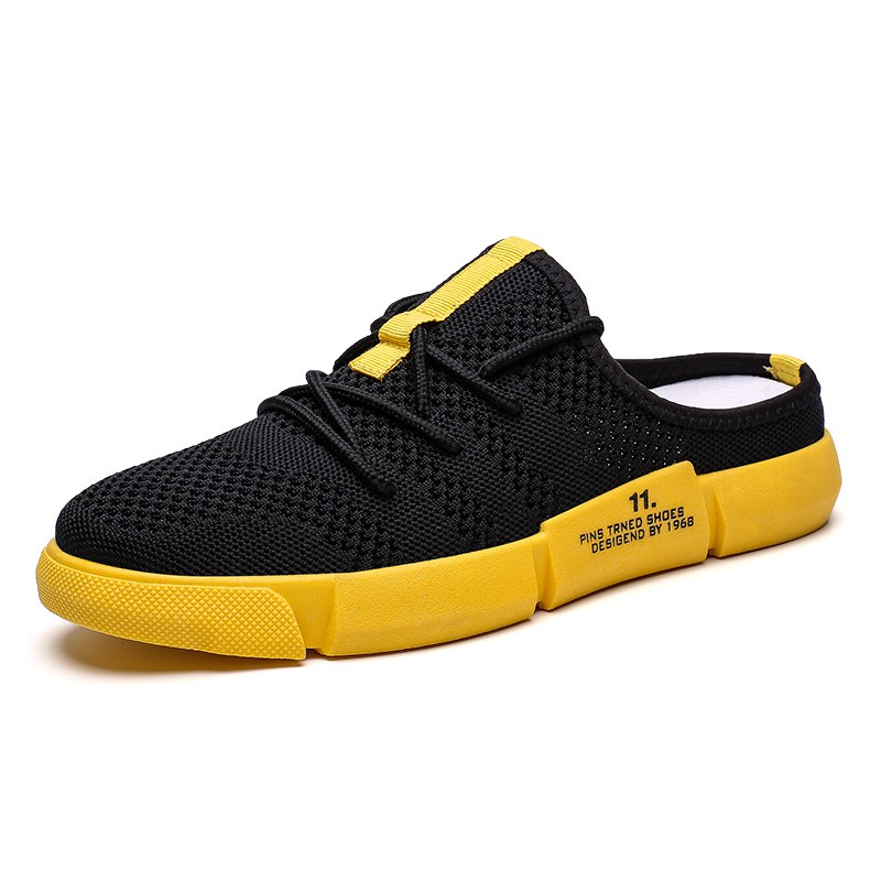 Xăng đan Lưới Cao Su Chống Trượt Thời Trang Mùa Hè Cho Nam