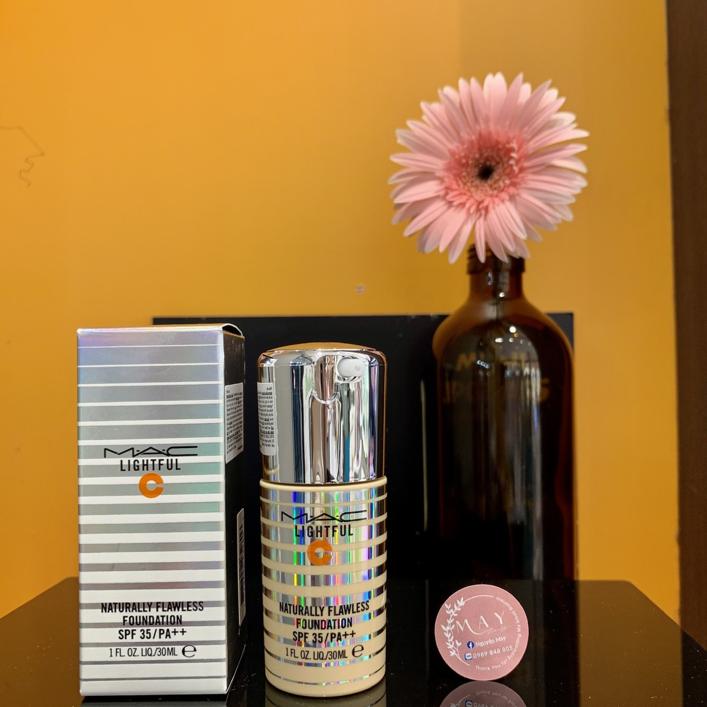 Kem Nền MAC Che Khuyết Điểm, Kiểm Dầu, Dưỡng Trắng Da Lighfull C 30ml | BigBuy360 - bigbuy360.vn