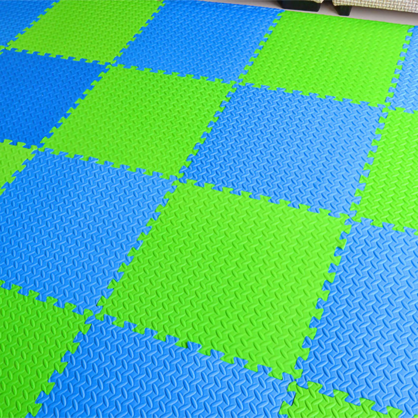 Tấm thảm xốp EVA màu trơn kích thước 60x60x1.2cm/60x2.5cm cho bé tập bò