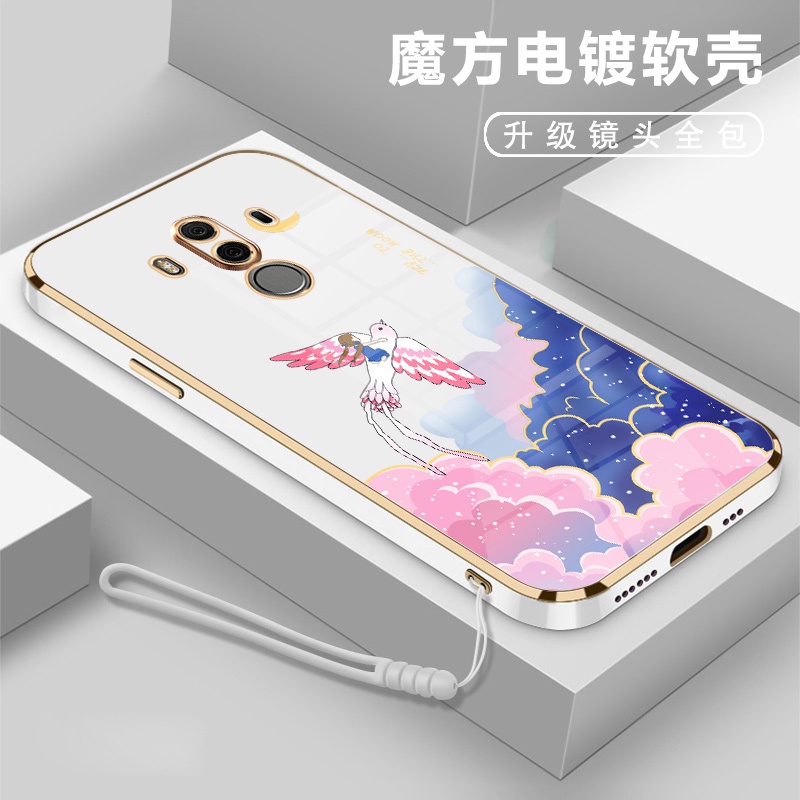 Ốp điện thoại QIANZI hoạt hình cho Huawei Mate 10 Huawei Mate 10Pro Huawei Mate20 Huawei Mate20X Huawei Mate20Pro