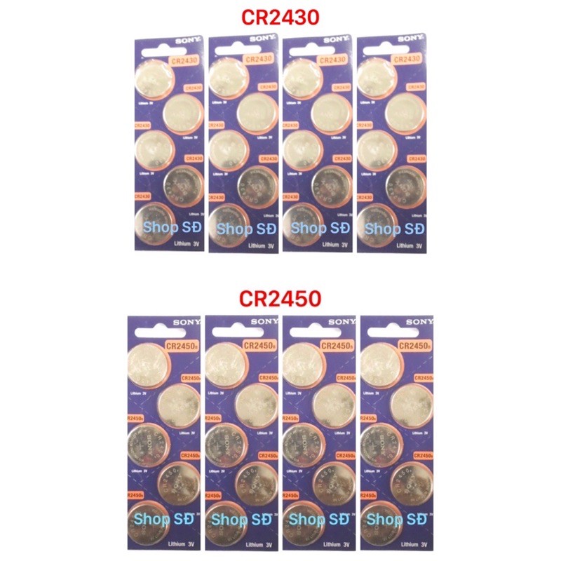 pin nút 2450 -2430