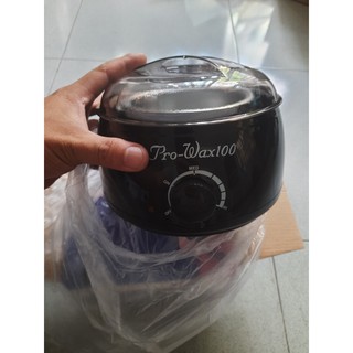 Nồi Nấu Sáp Wax Lông Pro Wax 100 cao cấp (Nồi+Sáp+Que)