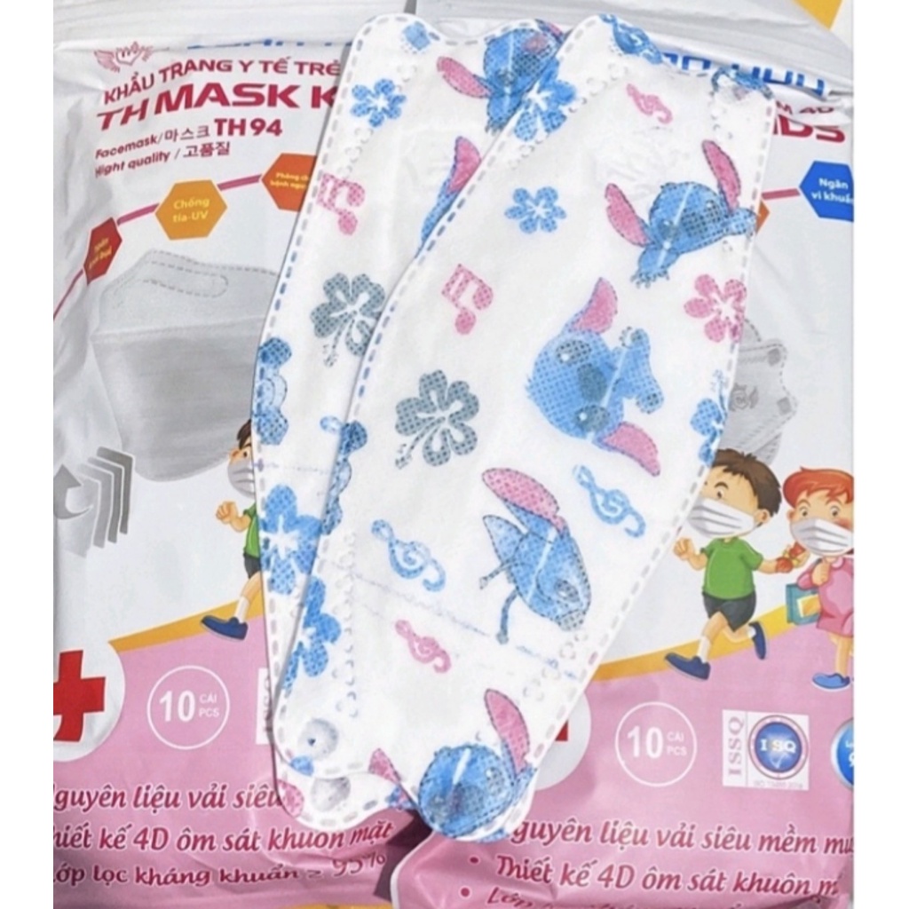 KHẨU TRANG KF94 BÉ TUẤN HUY BỊCH 10 CÁI CÔNG NGHỆ HÀN QUỐC | BigBuy360 - bigbuy360.vn