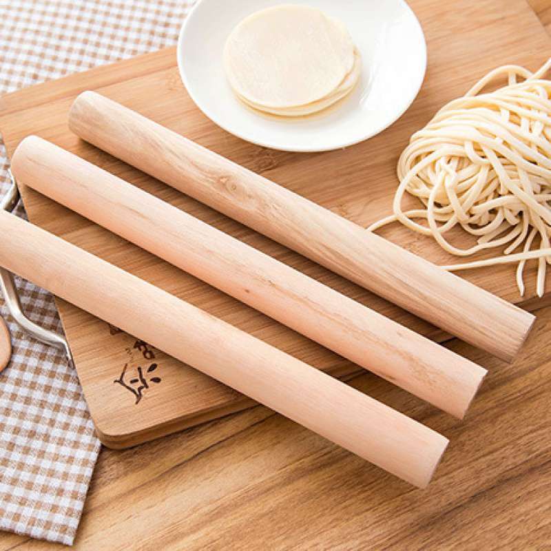 Cây Lăn Bột Gỗ Làm Bánh 28cm