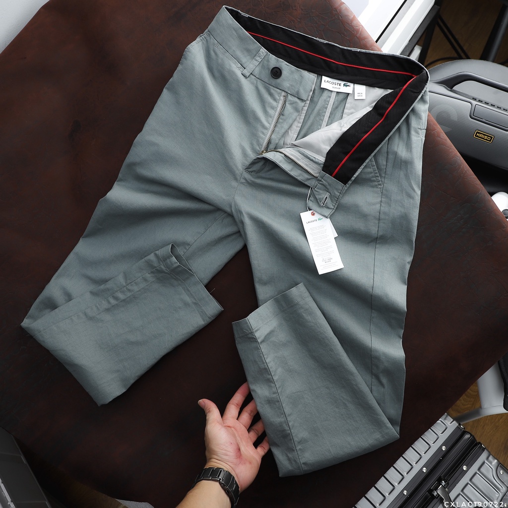 Quần dài thời trang nam chất liệu linen cao cấp, form slim fit tôn dáng, cực sang 90722