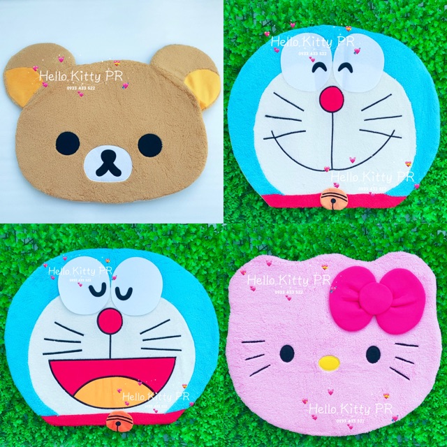 Thảm 3D siêu to Hello Kitty - Doremon