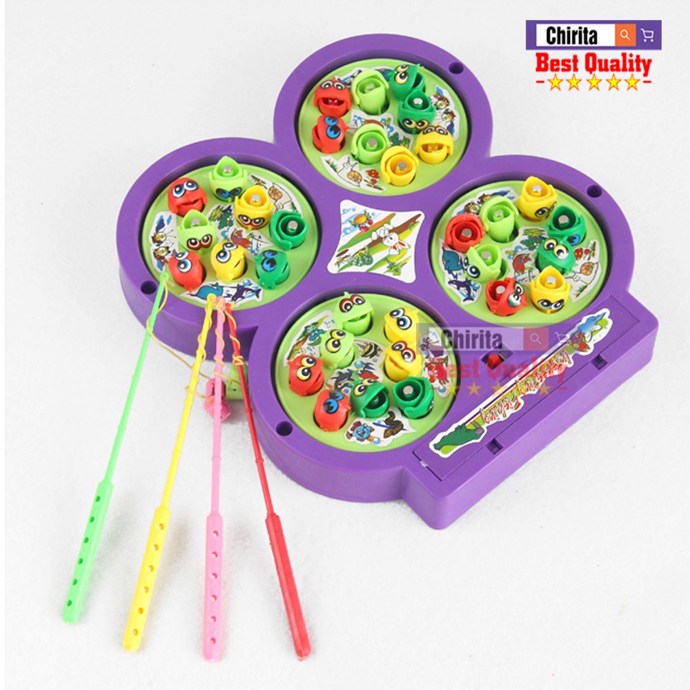 Đồ Chơi Câu Cá Có Nhạc Cho Bé - Fish Catching Game - 9923