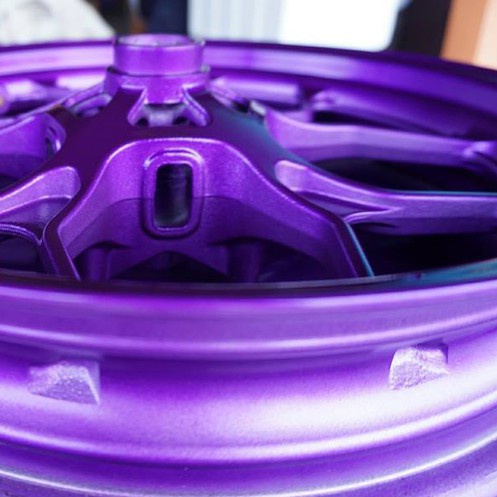 Sơn Xịt Samurai Màu Tím Đậm - Mã UCY9014 + TCY9014 Hệ Thông 2 Lớp Màu Yamaha