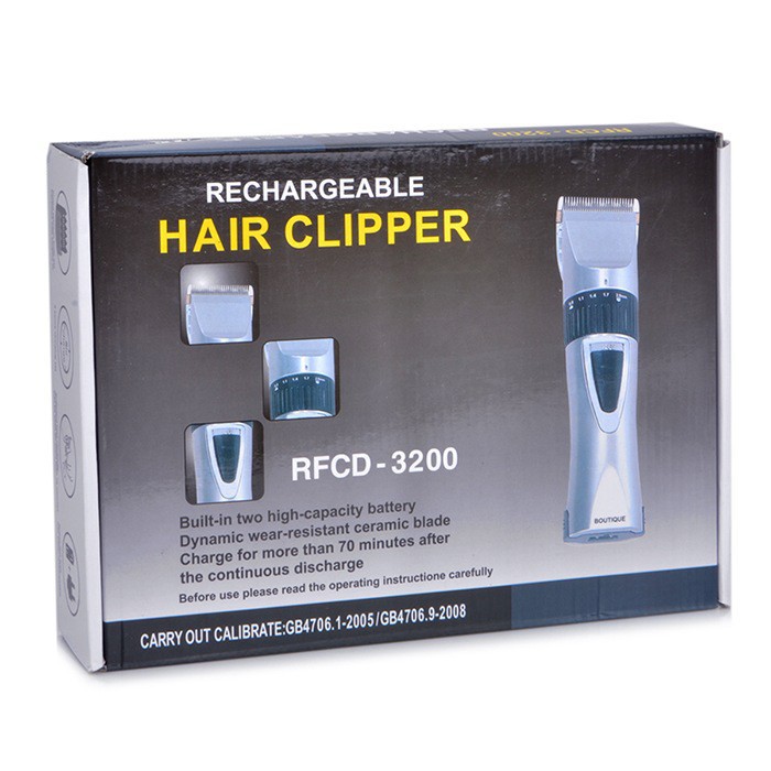 Tông đơ cắt tóc RFCD-3100-3200 (Sạc điện 2 pin) cao cấp