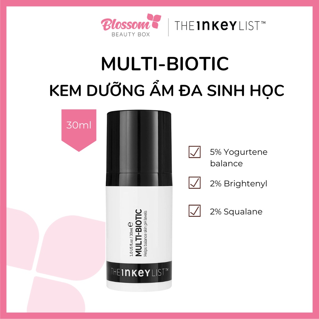 Kem dưỡng ẩm cân bằng đa sinh học | Multi-Biotic Balancing Moisturizer THE INKEY LIST