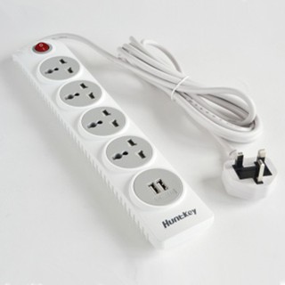Ổ cắm điện chống sét đa năng huntkey szn-507 - hàng chính hãng