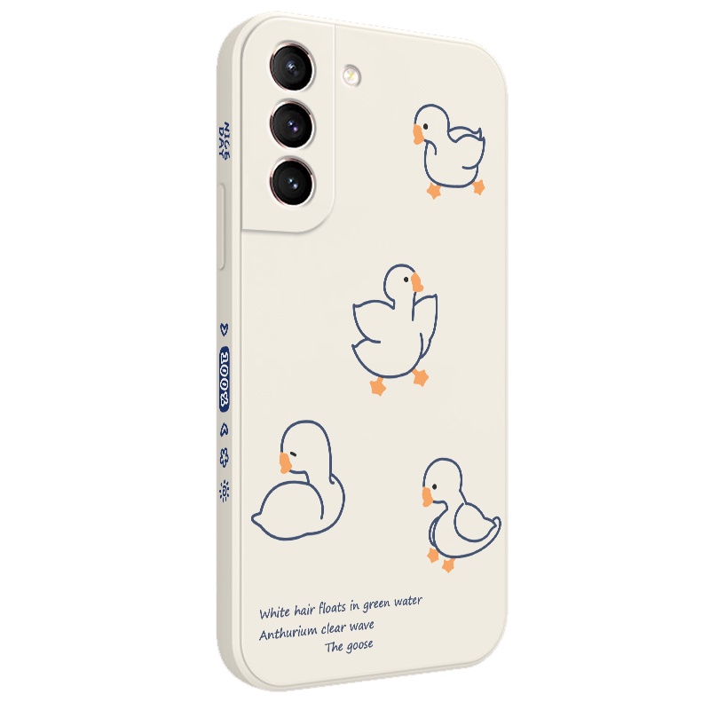 Ốp Điện Thoại Hình Ngỗng Cho Samsung Galaxy S21 S20 FE Ultra Plus