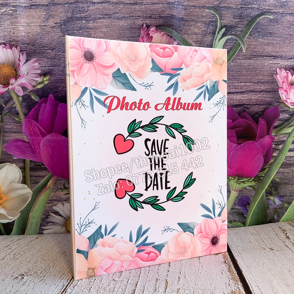 Album đựng 56 ảnh 10x15 bìa giấy