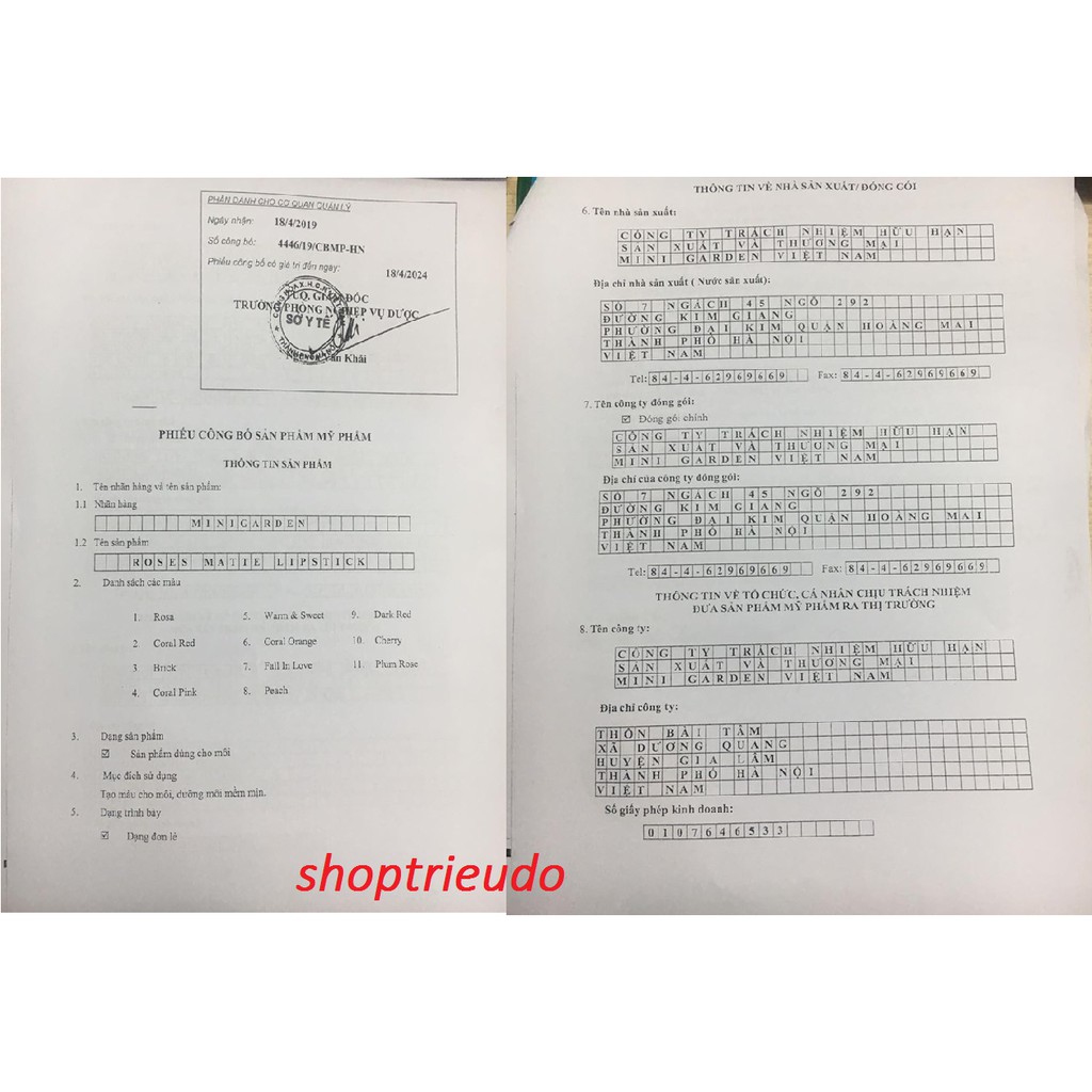 Son Kem Siêu lì Roses mới phiên bản 2019 | Thế Giới Skin Care