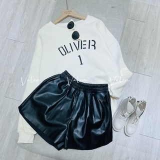 Short da cạp chun tag túi 6857 - Be