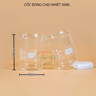 [Dụng Cụ] Cốc Thủy Tinh Chịu Nhiệt