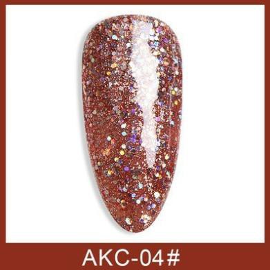 Sơn gel As nhọn set AKC chính hãng chuẩn màu, chất sơn đặc mịn