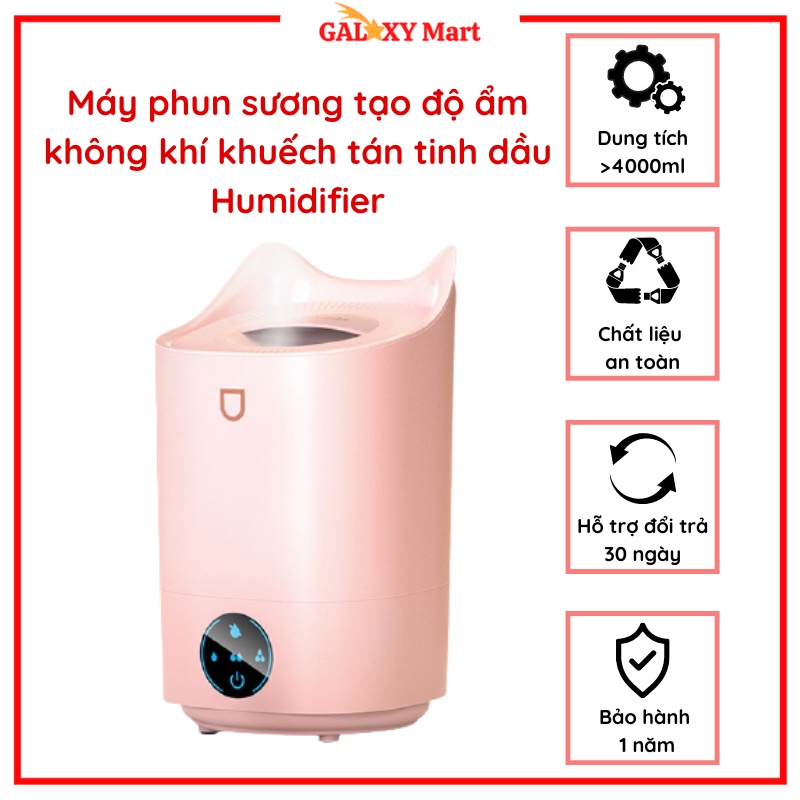 Máy phun sương tạo độ ẩm không khí khuếch tán tinh dầu Humidifier K6 pro, K7