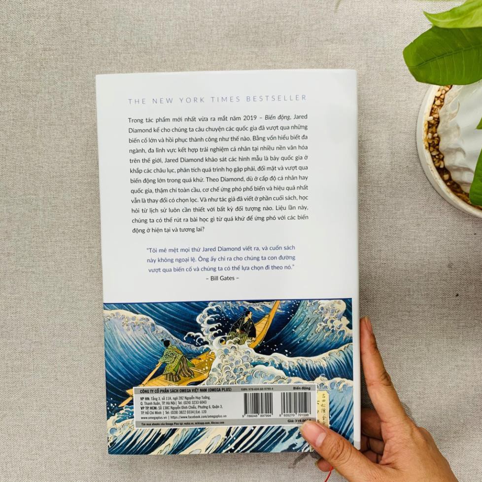 Sách - Biến Động - Jared Diamond [AlphaBooks] | BigBuy360 - bigbuy360.vn