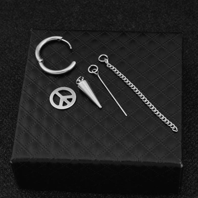 Tmdbyx Khuyên Tai Kim Loại Dài Thời Trang Cho Fan Bts