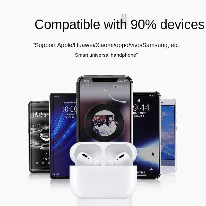 tai nghe siêu tai nghe bts tai nghe beats headphone có mic headphone gamingHuaqiangbei wireless Bluetooth headset three generation sports game in ear oppo Apple vivo Huawei Android general