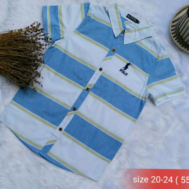 Áo sơ mi bé trai size cồ 35-55kg