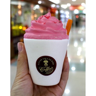 Squishy ly kem trà sữa