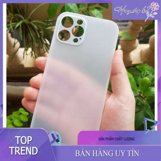 Ốp IPHONE 12 Ốp Memumi siêu mỏng 0.3mm chống vân tay cho Iphone 12 / 12 pro / 12 max / 12 pro max [đã có trong suốt ]