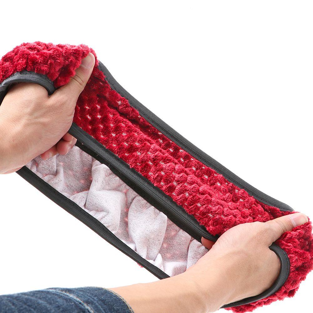 SUYO Vỏ Bọc Vô Lăng Phối Lông Giữ Ấm Mùa Đông Cho Xe Hơi