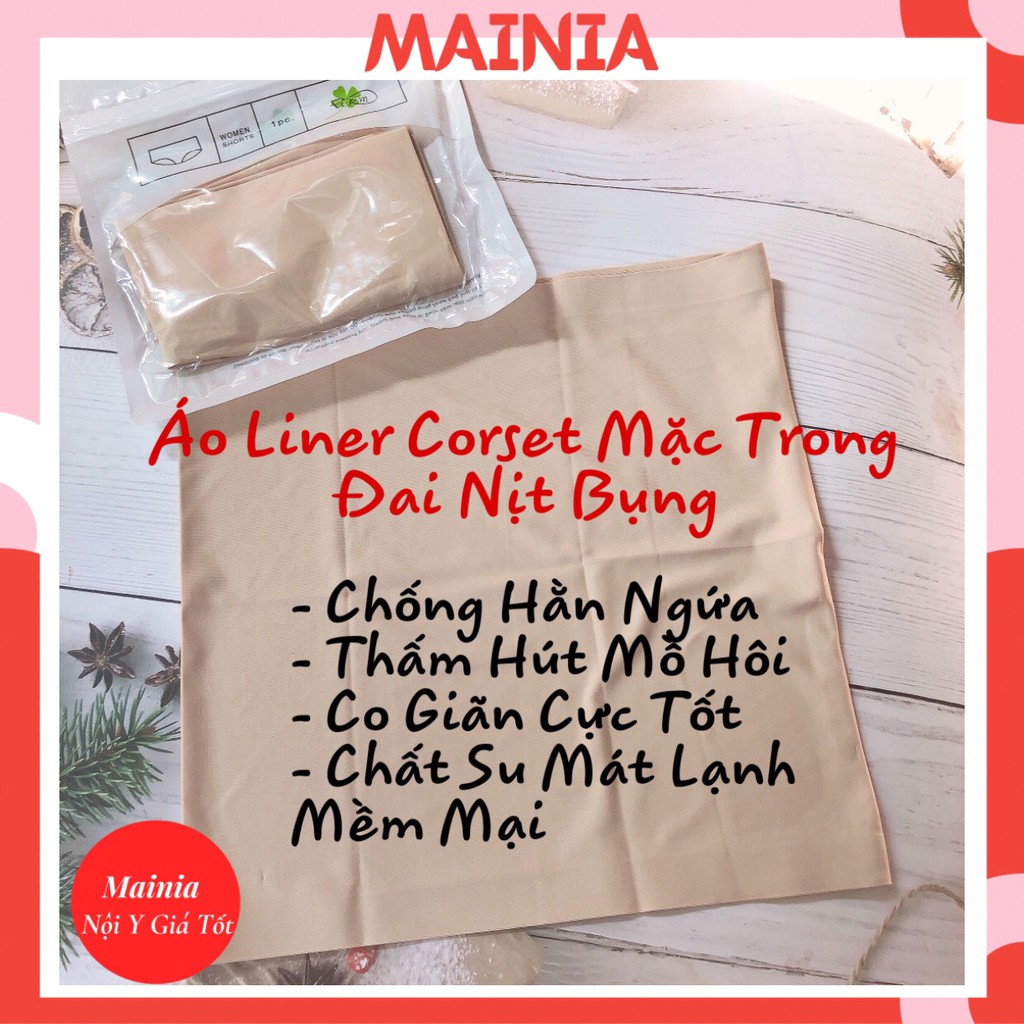 Áo Lót Su LINER CORSET Mặc Trong Đai Nịt Bụng LATEX Chống Hằn Ngứa Loại Đúc Cao Cấp Áo lót mặc trong gen bụng Latex | WebRaoVat - webraovat.net.vn