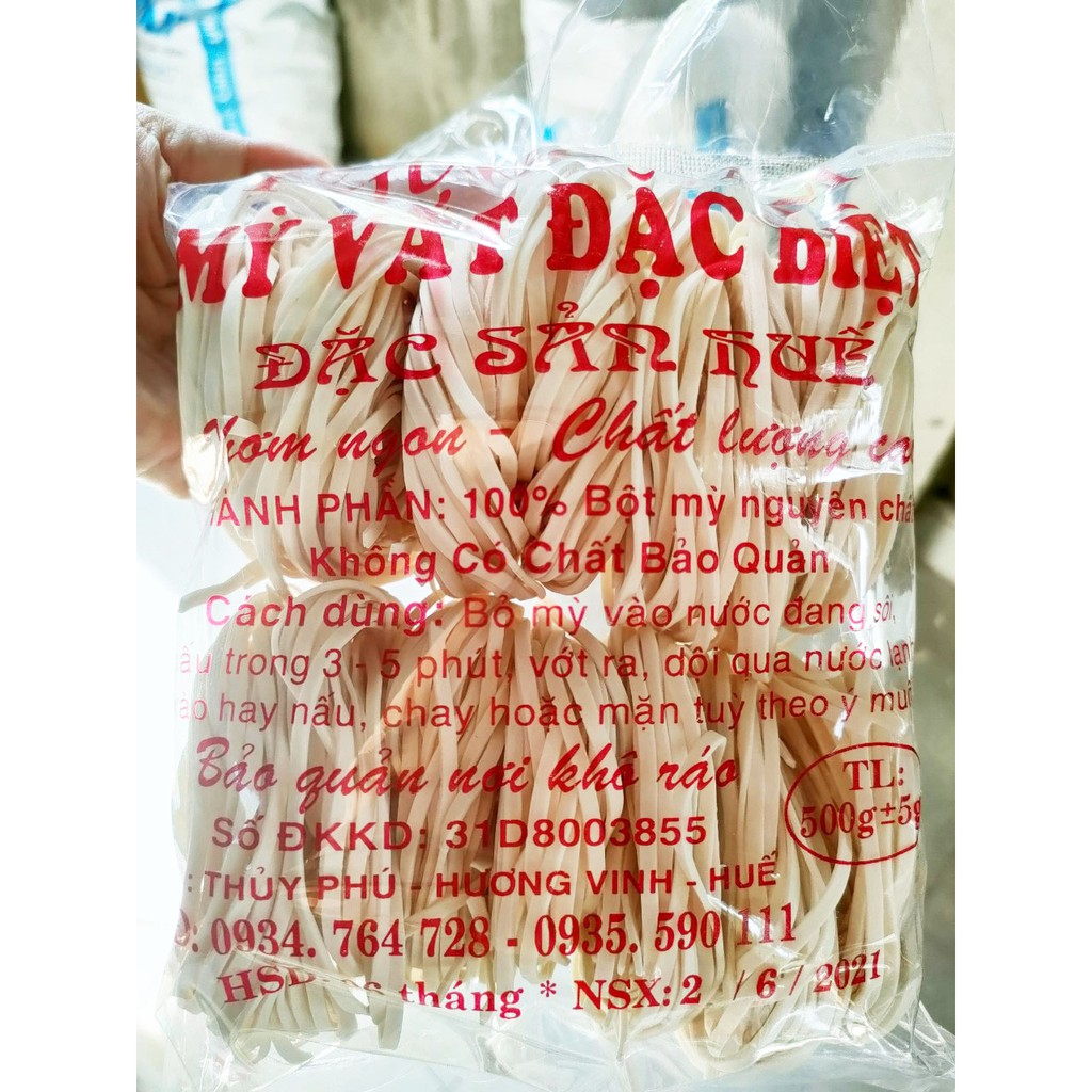 Bánh canh bột mì khô Huế 500g bao NGON, bao RẺ - Đặc sản Huế