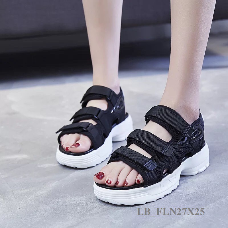 Sandal nữ xuân hè SDFL đế cao 2 màu