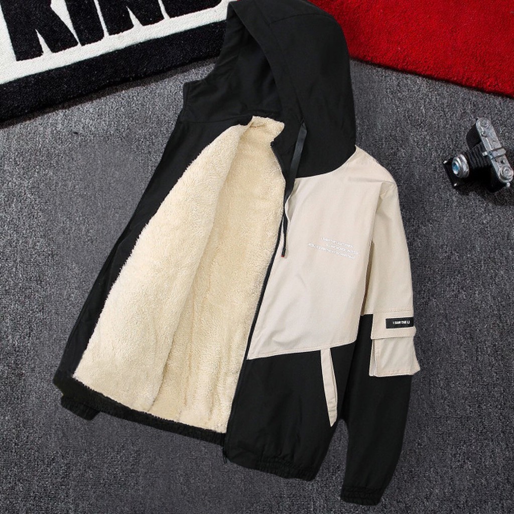 Áo Khoác Gió Lót Lông Cừu Chống Lại Giá Rét Có Big Size ( Có Video) | BigBuy360 - bigbuy360.vn