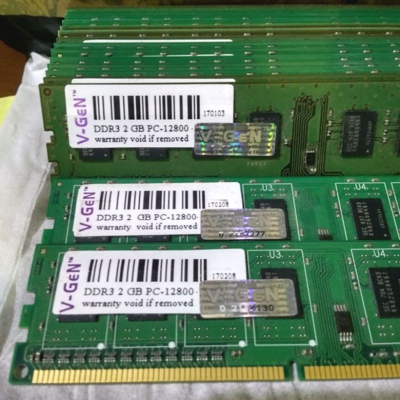 Thẻ Nhớ Ram Ddr3 2gb 12800 Vgen Pc