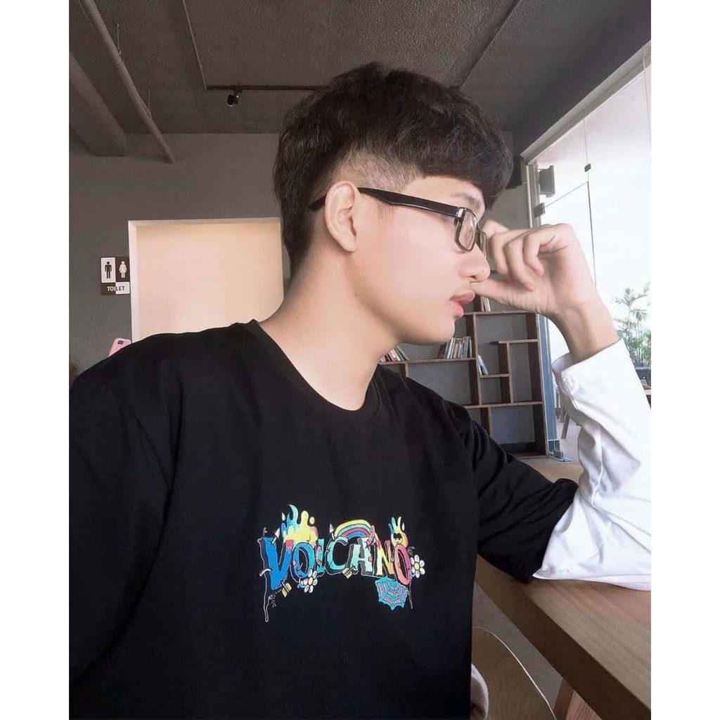 áo thun nam nữ tay lỡ unisex form rộng phong cách ulzzang Pi fashion